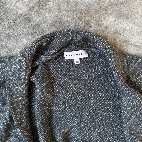 Aritzia Community Cardigan Sweater Size S w/ Pockets - Picture 3 of 4